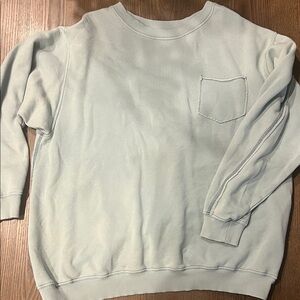 Aerie Women's Soft Gray Crewneck Sweatshirt